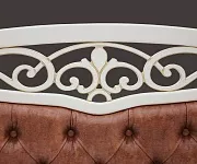 Фото Кровать Сицилия тахта из бука от производителя 'Муром-Мебель'