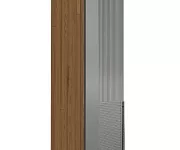 Шкаф Бергамо 1 ств., фасады МДФ в эмали Фото Шкаф Бергамо 1 ств., фасады МДФ в эмали от производителя 'Муром-Мебель'