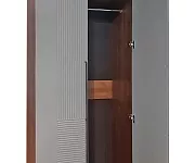 Фото Шкаф Бергамо 2-х ств., фасады МДФ в эмали от производителя 'Муром-Мебель'