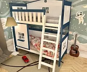 Фото Кровать двухъярусная Коттедж от производителя 'Муром-Мебель'