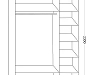 Фото Шкаф Рейне от производителя 'Муром-Мебель'