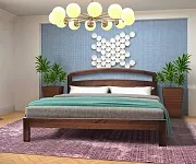 Фото Кровать Бали Light из бука от производителя 'Муром-Мебель'