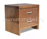 Фото Тумба из массива сосны, Размер: ВхШхГ 500x550x350, цвет - венге 1 от производителя 'Муром-Мебель'