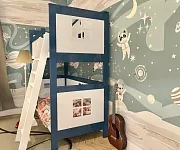 Фото Кровать двухъярусная Коттедж от производителя 'Муром-Мебель'