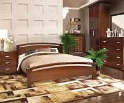 Фото Кровать Бали из бука от производителя 'Муром-Мебель'