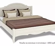Фото Кровать «Прованс» массив бука, 160x200, цвет - лак от производителя 'Муром-Мебель'