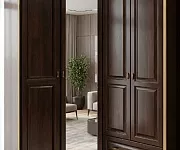 Фото Шкаф угловой из серии "Грета" из дуба от производителя 'Муром-Мебель'