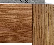 Фото Кровать Данте из дуба от производителя 'Муром-Мебель'