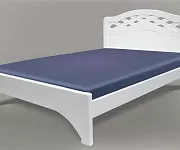 Фото Кровать Вирсавия из дуба от производителя 'Муром-Мебель'