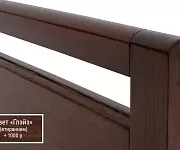 Фото Кровать Рамона из бука от производителя 'Муром-Мебель'