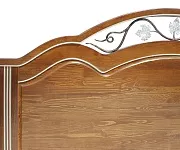 Фото Кровать Амелия из дуба от производителя 'Муром-Мебель'