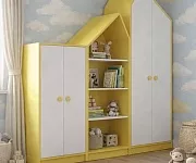 Фото Стенка Теремок, фасады МДФ эмаль от производителя 'Муром-Мебель'