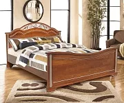 Фото Кровать Амелия из дуба от производителя 'Муром-Мебель'