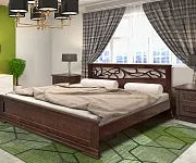 Фото Кровать Лирос из бука от производителя 'Муром-Мебель'