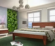 Фото Кровать Данте из дуба от производителя 'Муром-Мебель'