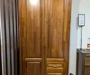 Фото Шкаф «Флоренция-4», массив сосна , 2300х1150х600, цвет - вишня 2 от производителя 'Муром-Мебель'