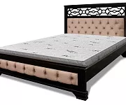 Фото Кровать "Пальмира" массив сосны, 160х200, цвет - Белая эмаль от производителя 'Муром-Мебель'