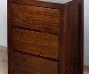 Фото Комод Марко массив сосны, 870x700x450, цвет: Грецкий орех 2,5 от производителя 'Муром-Мебель'