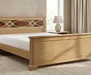 Фото Кровать «Лирона» массив березы, 160х200, цвет - Венге 2 от производителя 'Муром-Мебель'