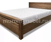 Фото Кровать «Марко» массив бука, 160х200, цвет - белая эмаль от производителя 'Муром-Мебель'