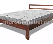 Фото Кровать «Икея» массив сосны, 90х200, цвет - Венге 0,5 матовый от производителя 'Муром-Мебель'