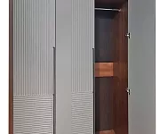 Фото Шкаф Бергамо 3-х ств., фасады МДФ в эмали от производителя 'Муром-Мебель'