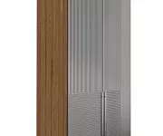 Шкаф Бергамо 2-х ств., фасады МДФ в эмали Фото Шкаф Бергамо 2-х ств., фасады МДФ в эмали от производителя 'Муром-Мебель'