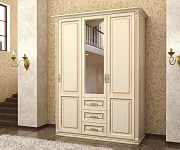 Фото Шкаф 3-створчатый из сосны из серии "Дарина" от производителя 'Муром-Мебель'