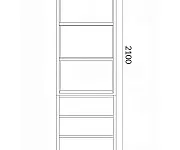 Фото Стеллаж Бали Люкс от производителя 'Муром-Мебель'