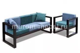 Диван с креслом Аскет