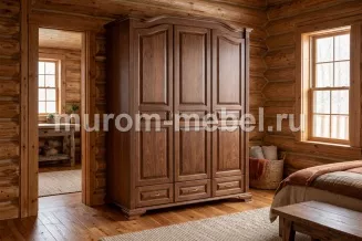 Шкаф Визит 3-х ств. с нижними ящиками