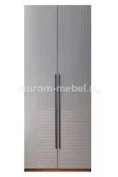 Шкаф Бергамо 2-х ств., фасады МДФ в эмали