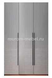 Шкаф Бергамо 3-х ств., фасады МДФ в эмали