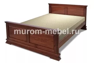 Кровать «Венеция» массив сосны, 160х200, цвет - Красно-коричневый 3