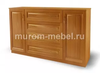 Комод 4 ящ. с 2 дверками из серии "Фиджи"