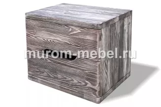 Тумба «Веста», массив сосны, 410x500x330, цвет - Венге 1,5 матовый