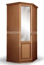 Шкаф 1-створчатый угловой из сосны из серии "Дарина"