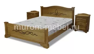 Кровать "Соната" массив бука, 140х200