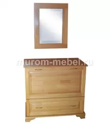 Бельевица с зеркалом