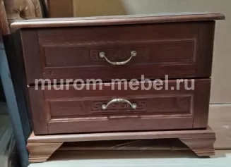 Тумба массив сосны, ВхШхГ 400x500x350, цвет - Красно-коричневый 2