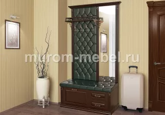 Стеновая панель с зеркалом и тумбой 3 из серии "Тунис"
