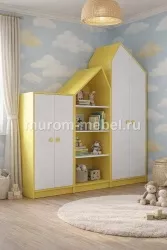 Стенка Теремок, фасады МДФ эмаль