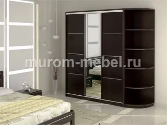 Шкаф-купе 3-х створчатый Вермонт с уголком