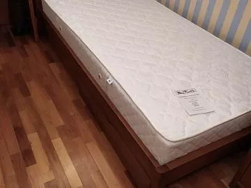 Кровать Морфей (белая эмаль)