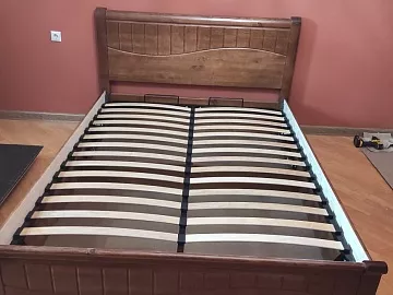 Кровать Бруклин из дуба
