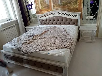 Кровать Оливия Люкс из бука