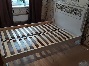 Кровать Пальмира из дуба
