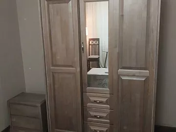 Шкаф-купе Герцог трехстворчатый с зеркалом