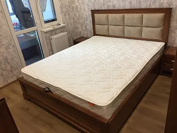 Кровать Классика с мягкой вставкой