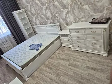 Комод Флоренция 8 ящиков (белая эмаль)